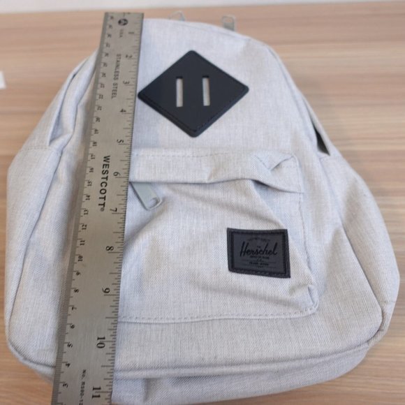 Herschel Heritage Bag Adult‎ Backpack Classic School Travel White Mini Canvas main image 6